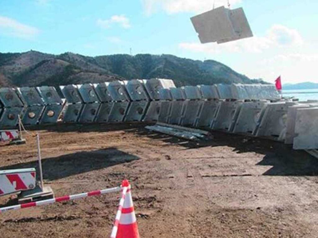 宮城県女川護岸工事