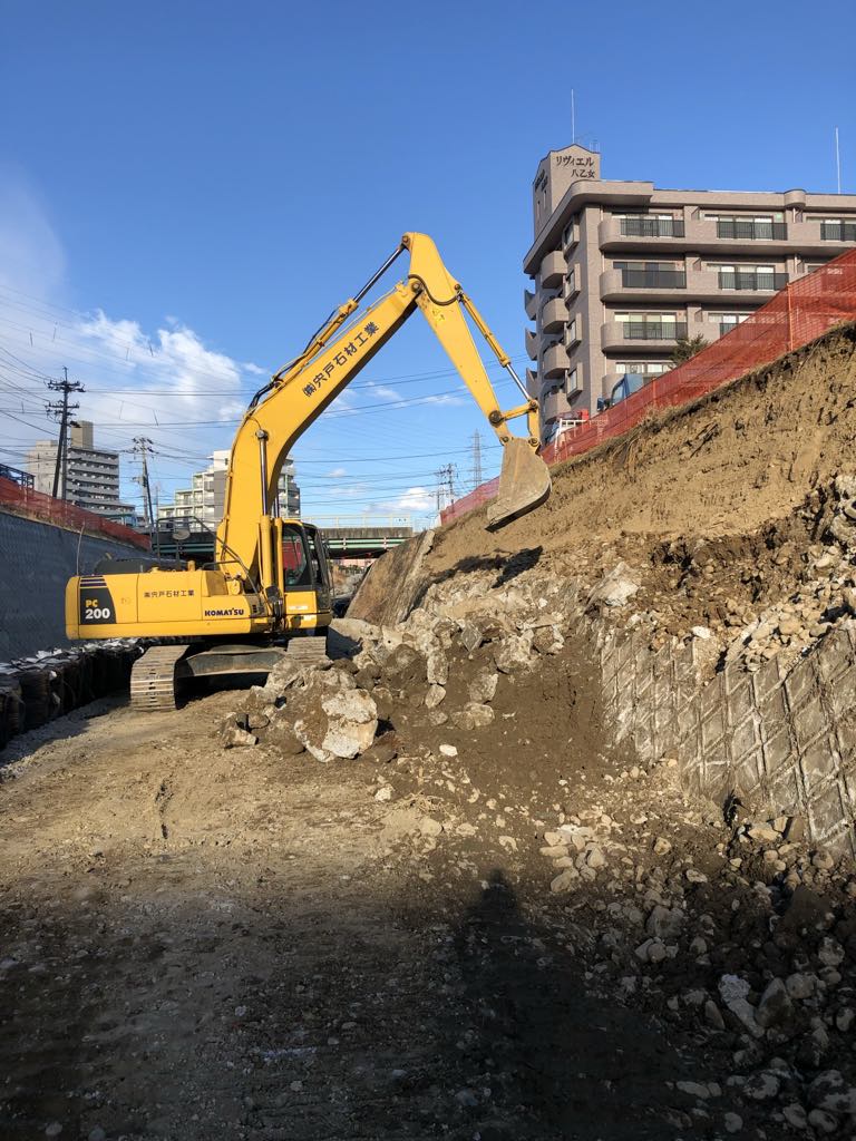 宮城県仙台川八乙女工区工事