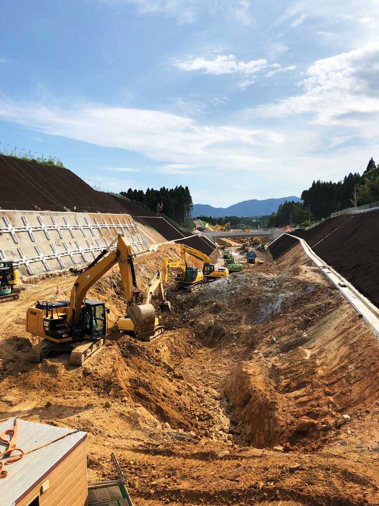 宮城県三陸自動車道新設工事